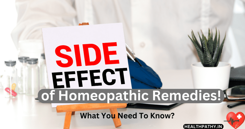 Side Effects of Homeopathy 