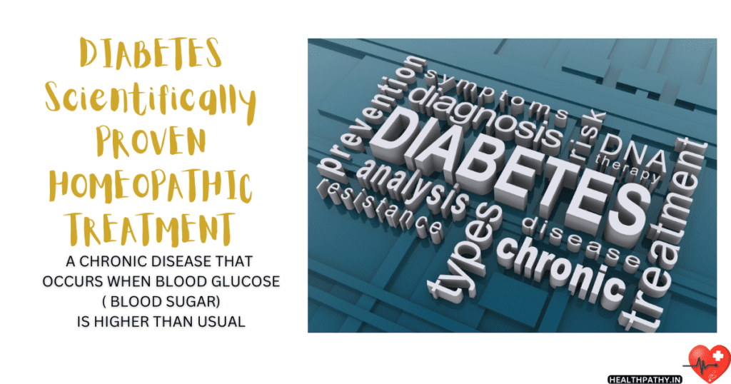 Diabetes Mellitus Cures With Scientifically Proven Homeopathy